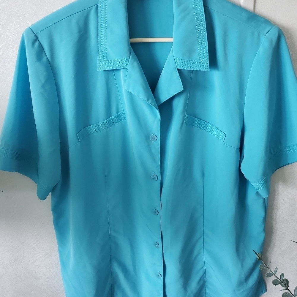 Kathy Chi Vintage Button top